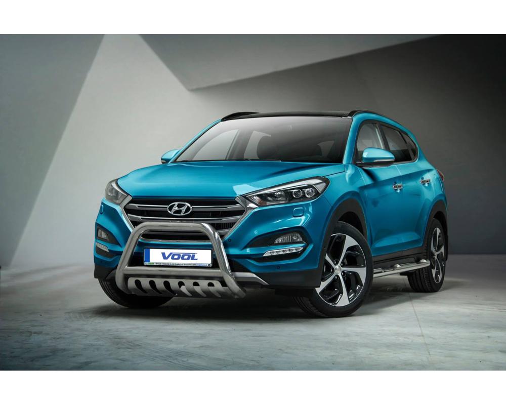 EU Frontbåge med hasplåt - Hyundai Tucson 2016-