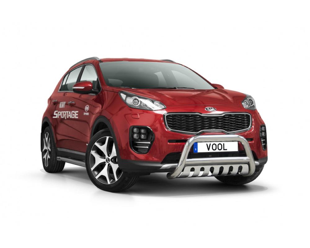 EU Frontbåge med hasplåt - Kia Sportage 2016-2018