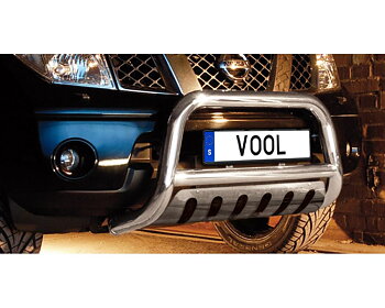 EU Frontbåge med hasplåt - Nissan Navara (King Cab D40) 2010-2015
