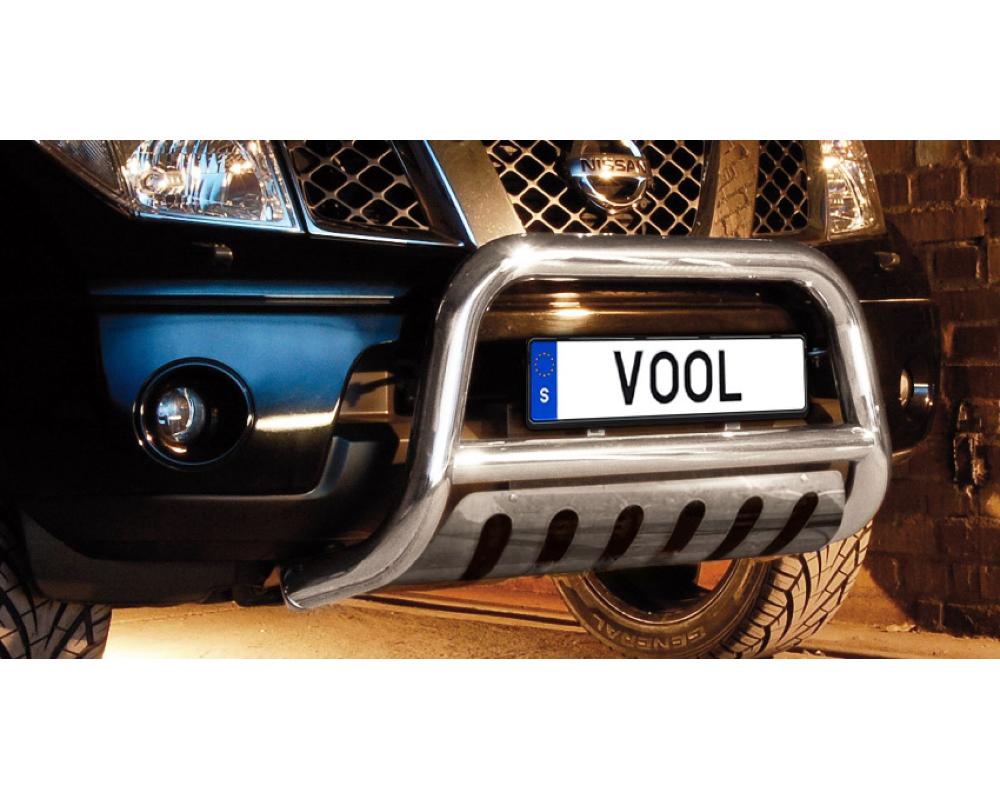 EU Frontbåge med hasplåt - Nissan Navara (King Cab D40) 2010-2015 - 2