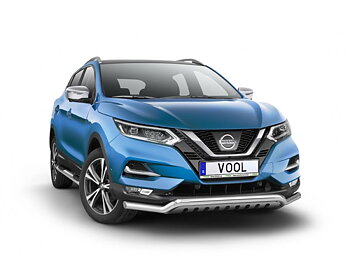 LOWBAR EU frontbåge med hasplåt - Nissan Qashqai 2018-