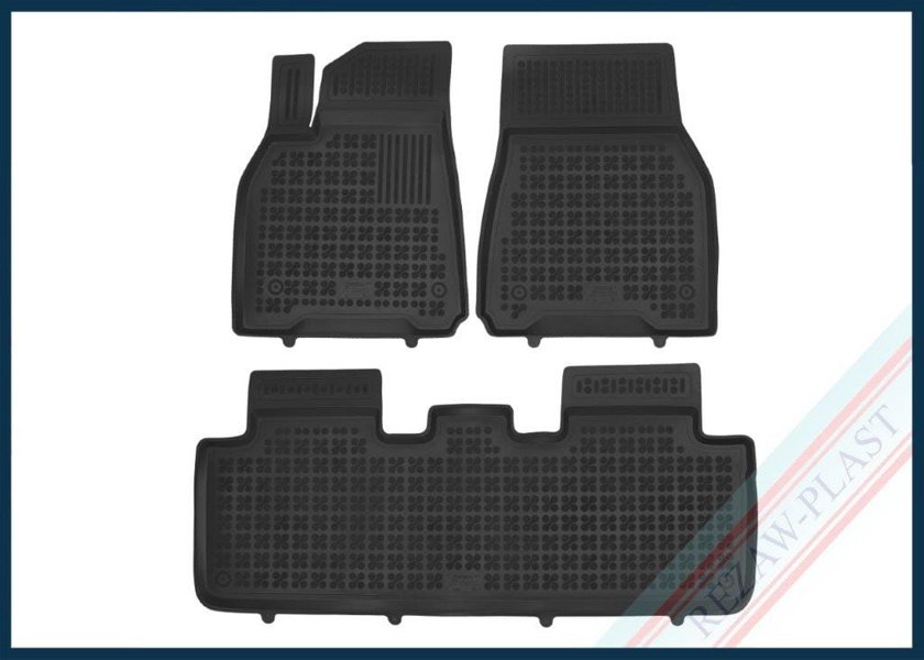 Gummimatta Svart - Tesla Model Y 2020-