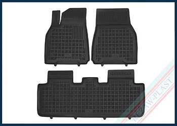 Gummimatta Svart - Tesla Model Y 2020-