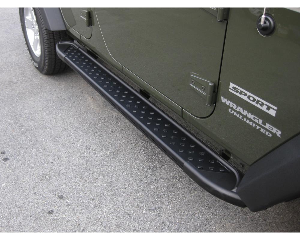 SIDESTEPS BLACK ANTI-SLIP - Jeep Wrangler 2018-2023 - 2