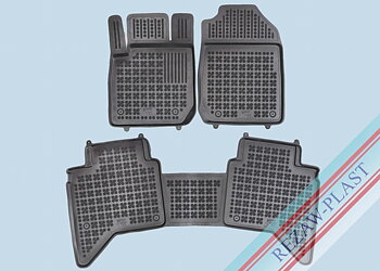 Gummimatta Svart - Isuzu D-Max 2021-