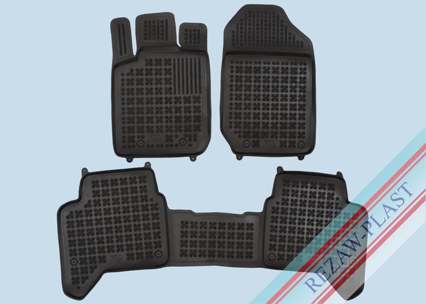 Gummimatta Svart - Ford Ranger V 2011-2020
