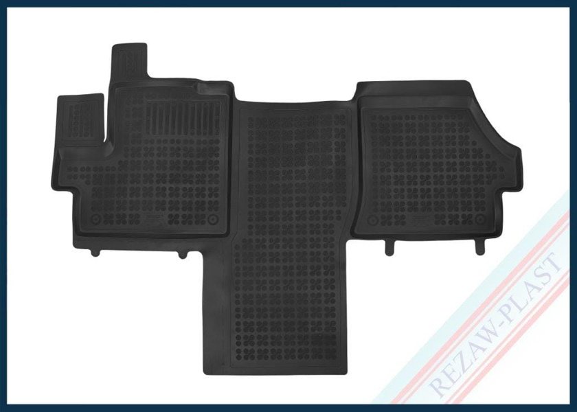 Gummimatta Svart - Fiat Ducato, E-Ducato 2006-