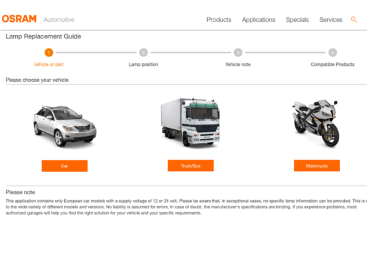 Osram Lampguide