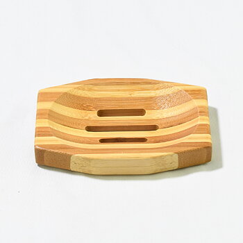 Tvålkopp i bambu 123x83x15 mm