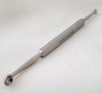 Komedonsked, dubbelsidig 14 cm