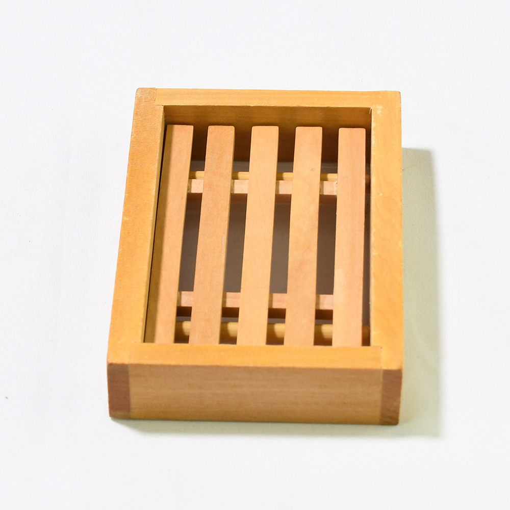 Tvålkopp i bambu 128x87x29 mm