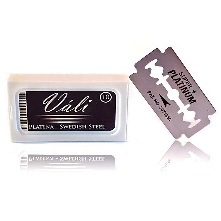Dubbelrakblad super platina, Váli (10 pack)