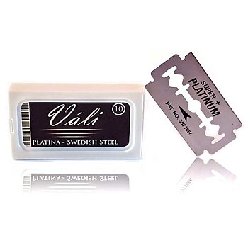 Dubbelrakblad super platina, Váli (10 pack)