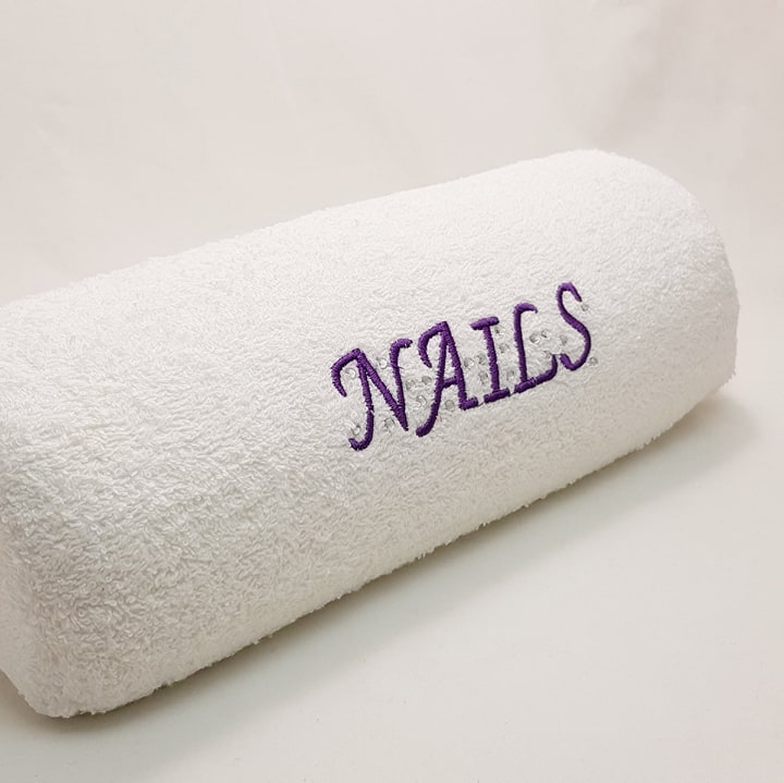 Handledsstöd vid nagelbehandling/handmassage