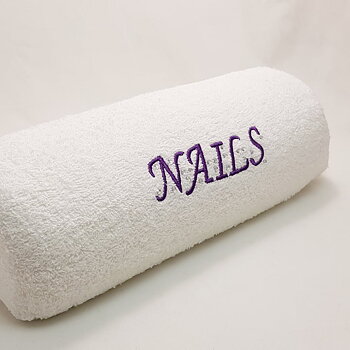 Handledsstöd vid nagelbehandling/handmassage