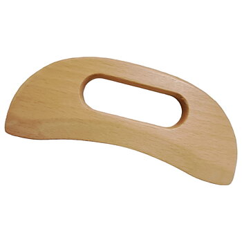 Gua sha eller lymfmassage - Massageverktyg i lackerat trä