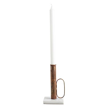Ljusstake med marmor från Affari