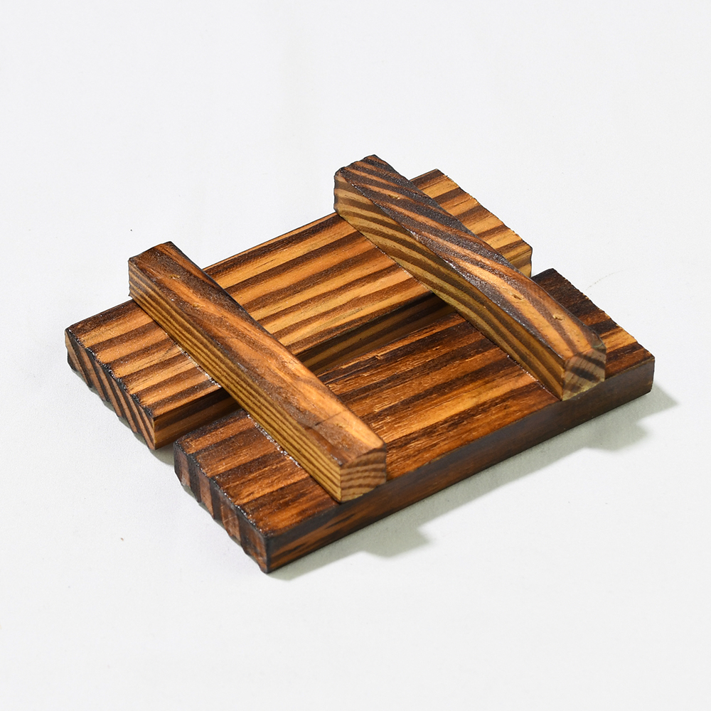 Tvålkopp i bambu 118x95x25 mm - 2