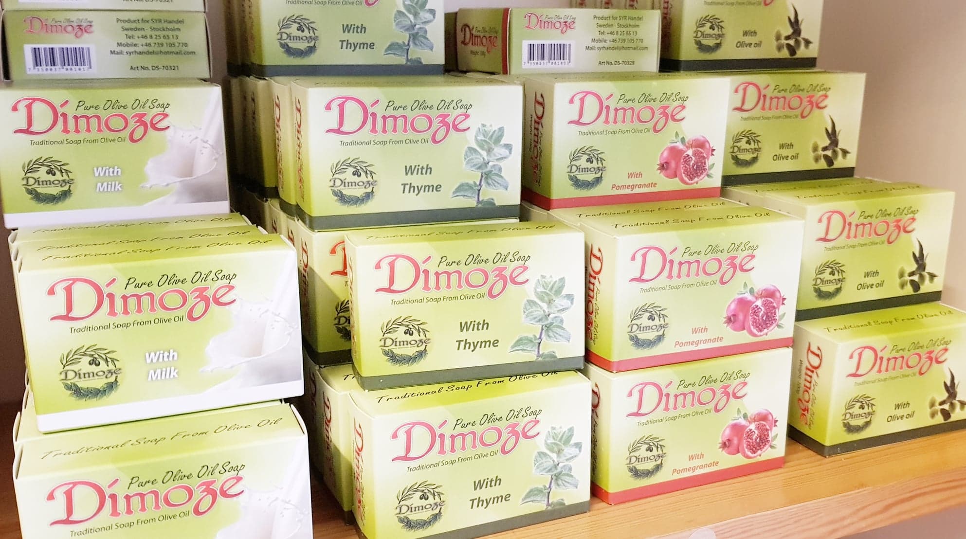 Aleppotvål Dimoze-många olika dofter - 4