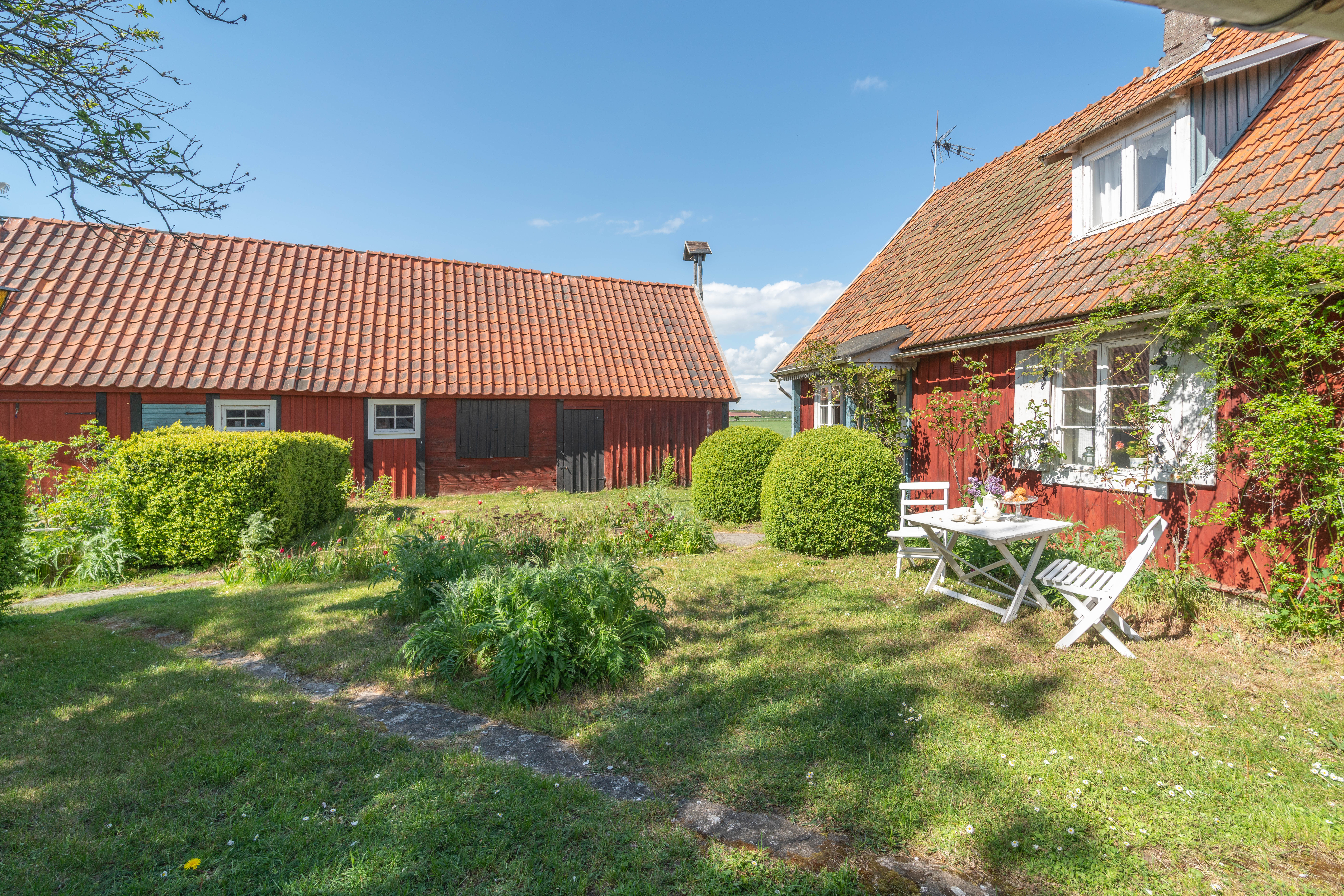 Ölandstorpet, ute och trädgårdsbilder
