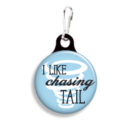 Smycke till halsbandet - I Love Chasing Tail