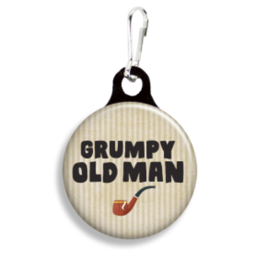 Smycke till halsbandet - Grumpy Old Man