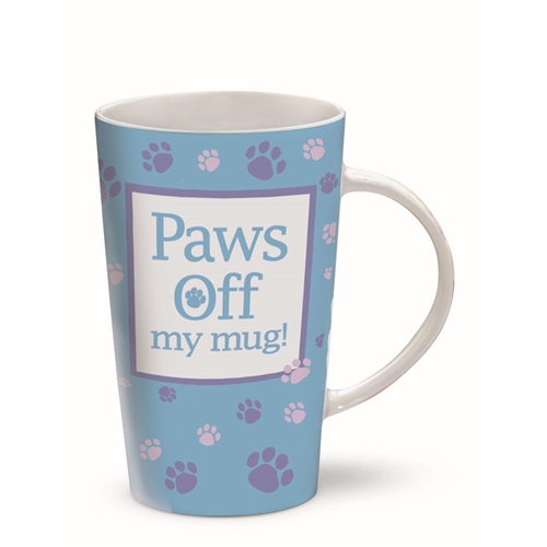LATTE MUG - PAWS OFF