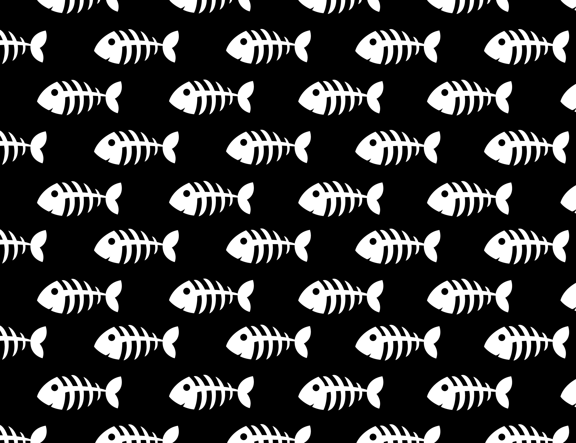 Underlägg XL Fishes