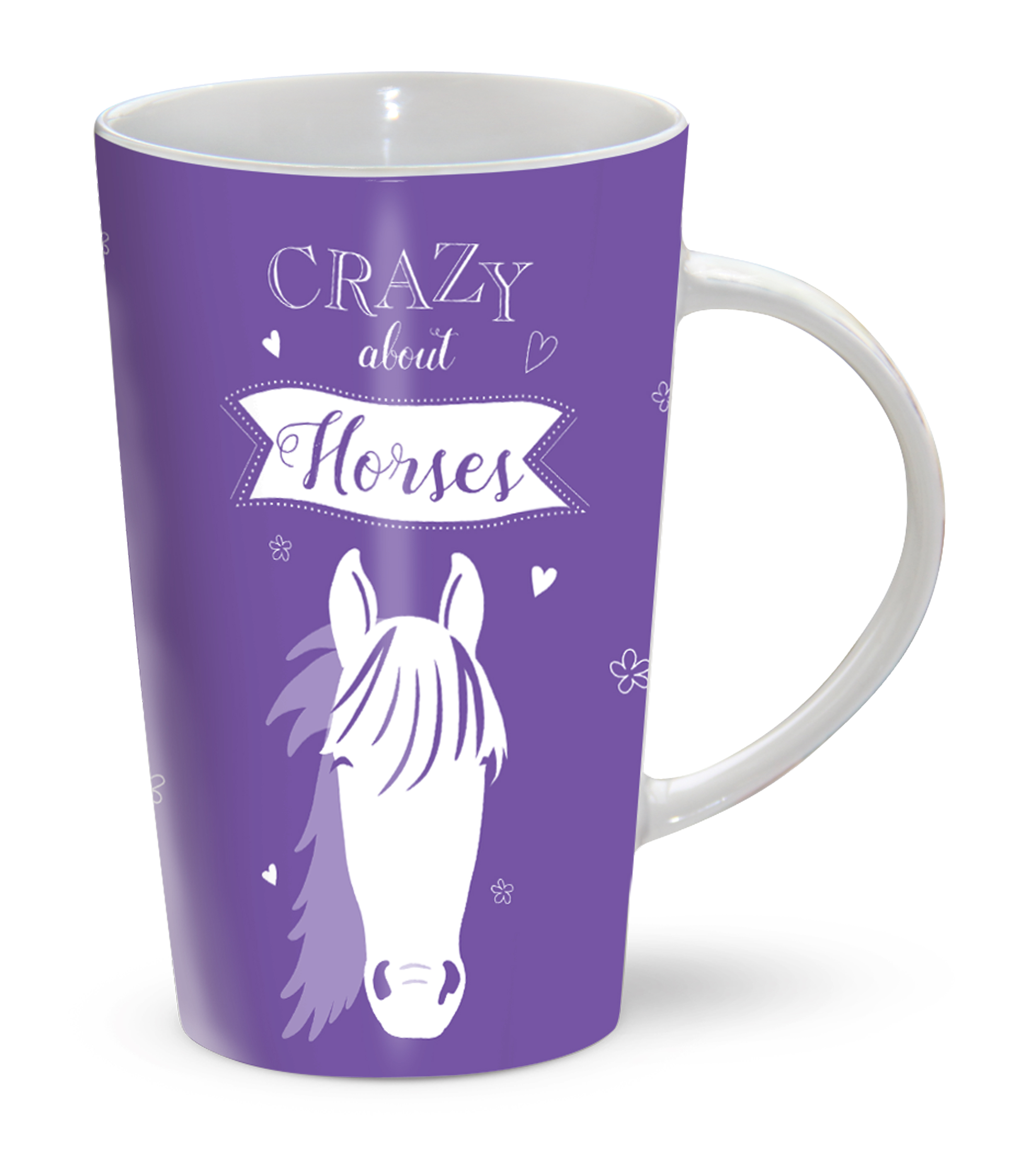 RIVERBANK MUG - CRAZY ABOUT HORSES