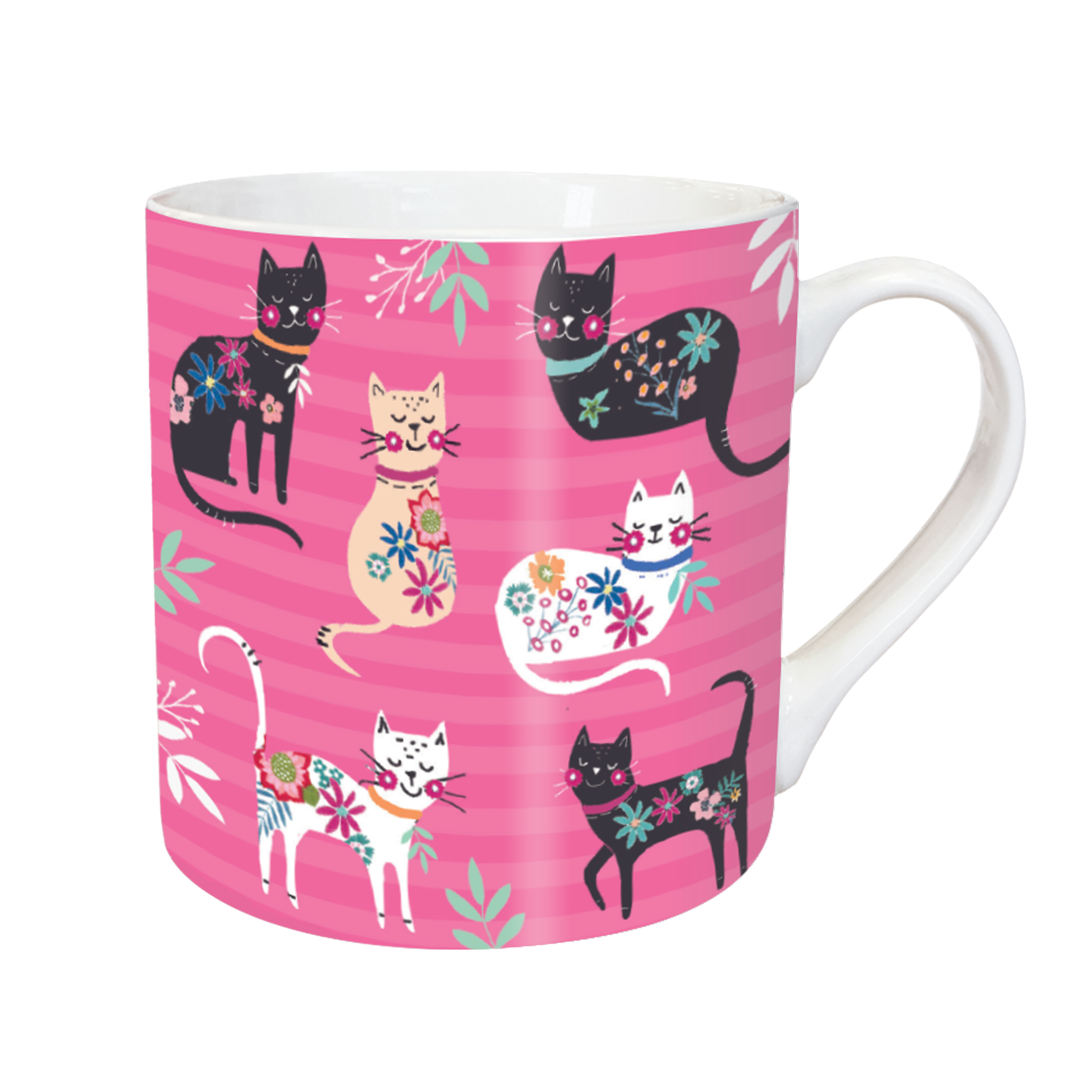 TARKA MUG - CAT PATTERN