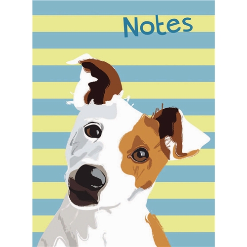 CHUNKY NOTEBOOK - WAGGY TAILS - JACK RUSSELL