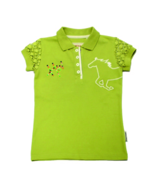 Horseware Kids pique acacia yellow 3-4 år