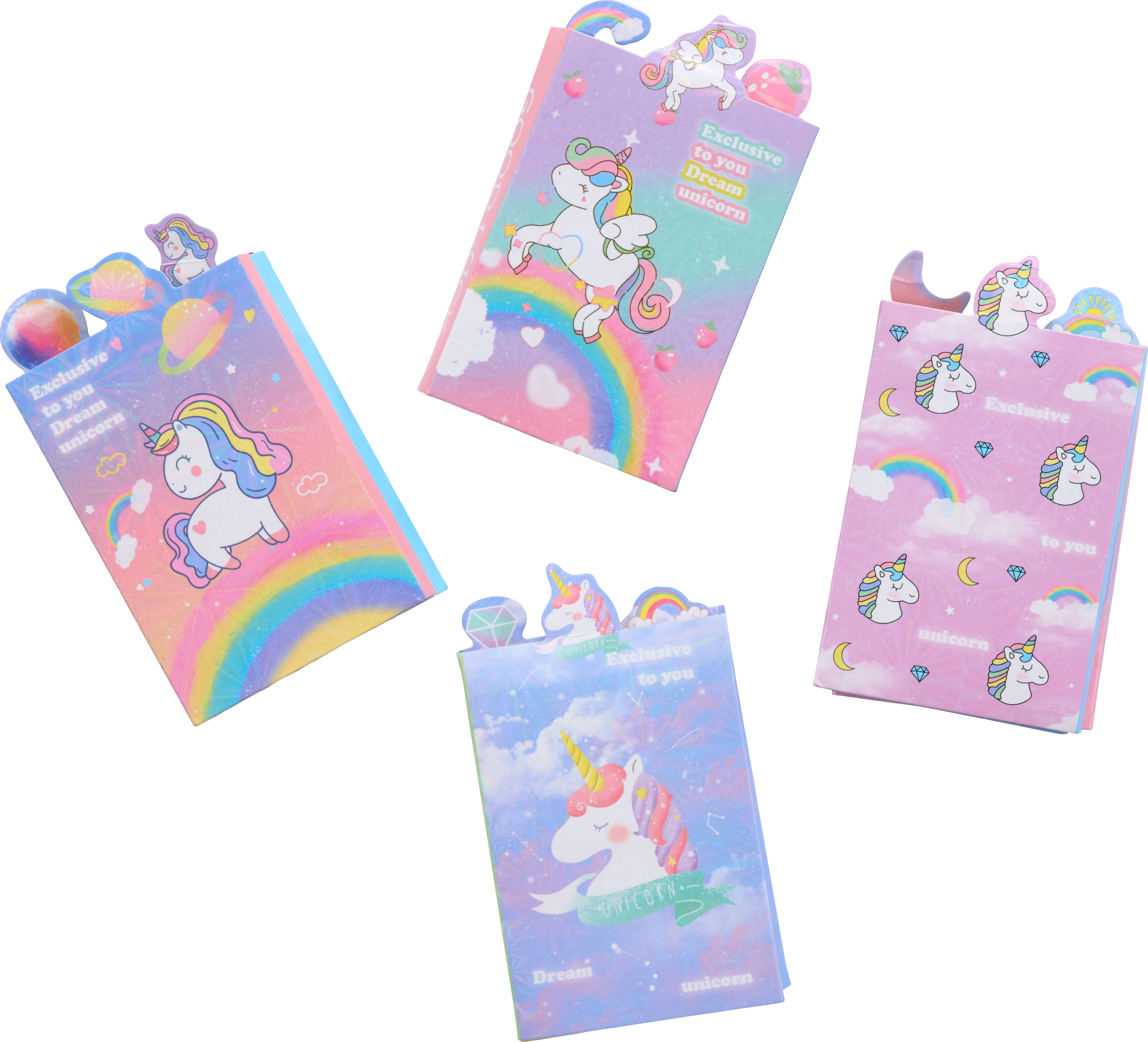 Anteckningsbok i 4-pack 