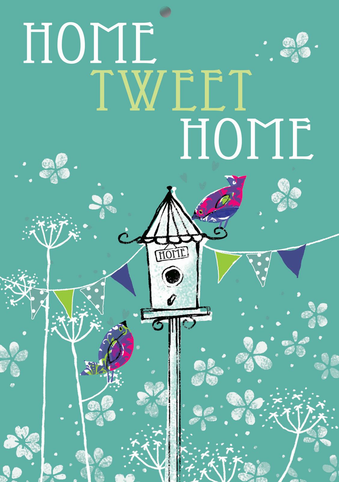 GATE/DOOR SIGN - HOME TWEET HOME