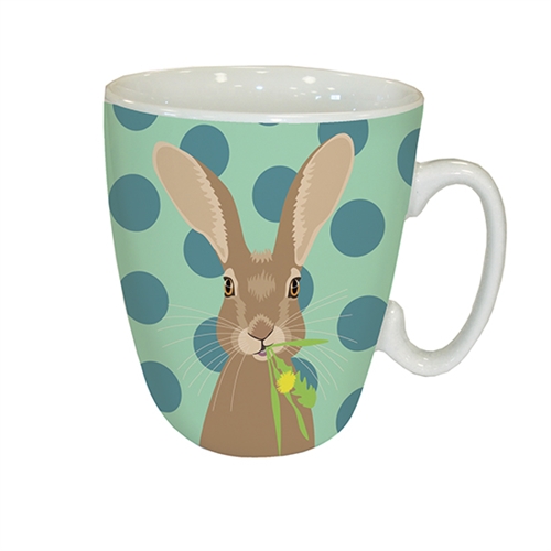 STANDARD MUG - WAGGY TAILS - Hare