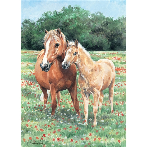 JIGSAW RECTANGULAR - Mother & Foal