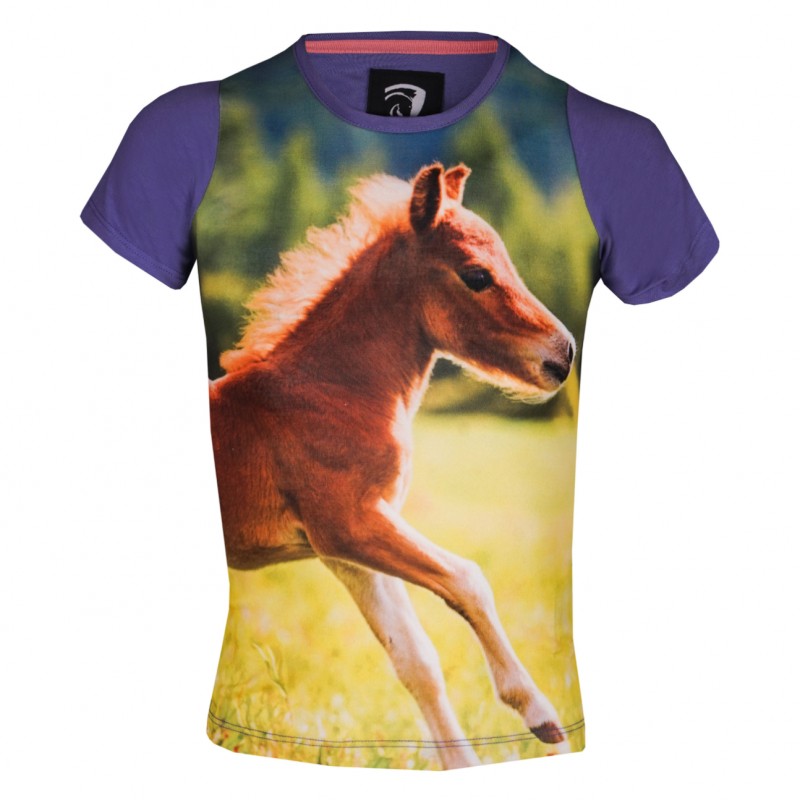 T-shirt Ollie purple pastell 86 cl