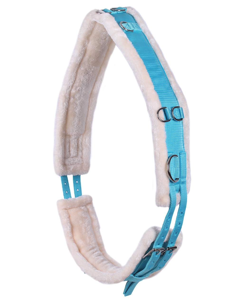 Longergjord med ludd - sky blue