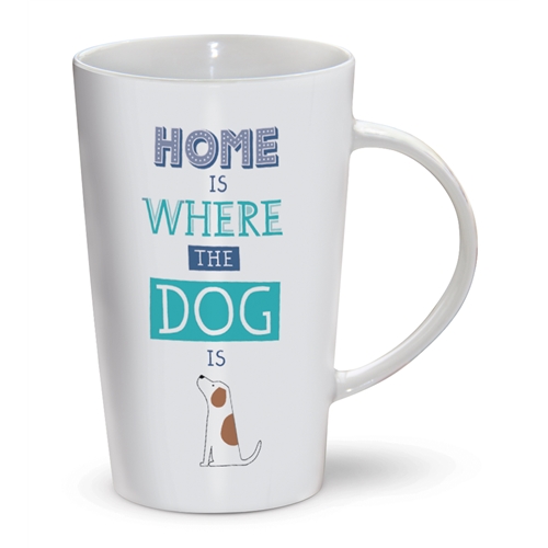 LATTE MUG - Where the Dog Is