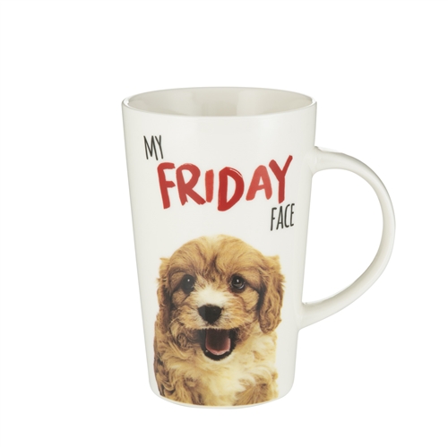 LATTE MUG - Friday Face