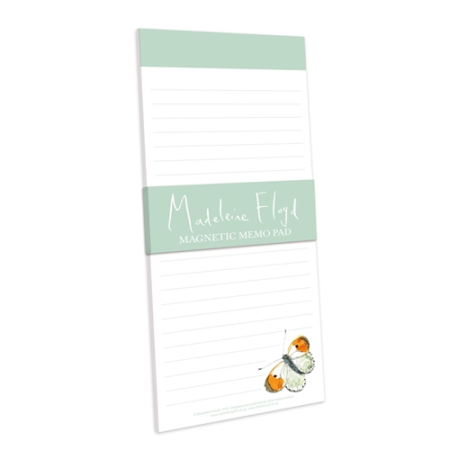 MF BUTTERFLIES - MAGNETIC MEMO PAD
