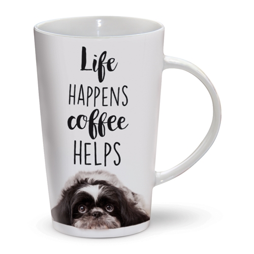 LATTE MUG - Life Happens