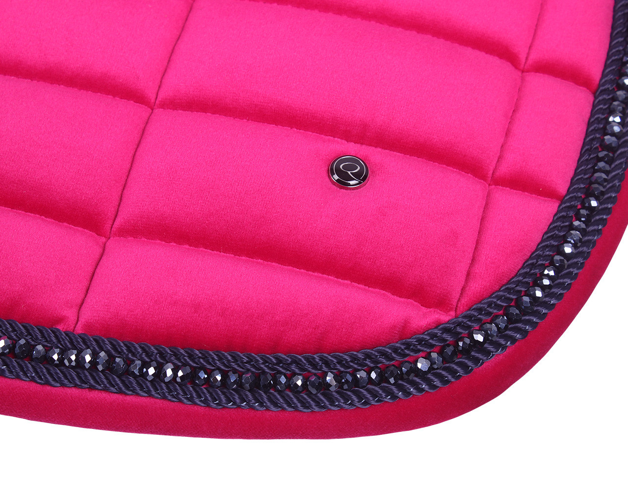 Närbild kantband Schabrak Astana Fuchsia