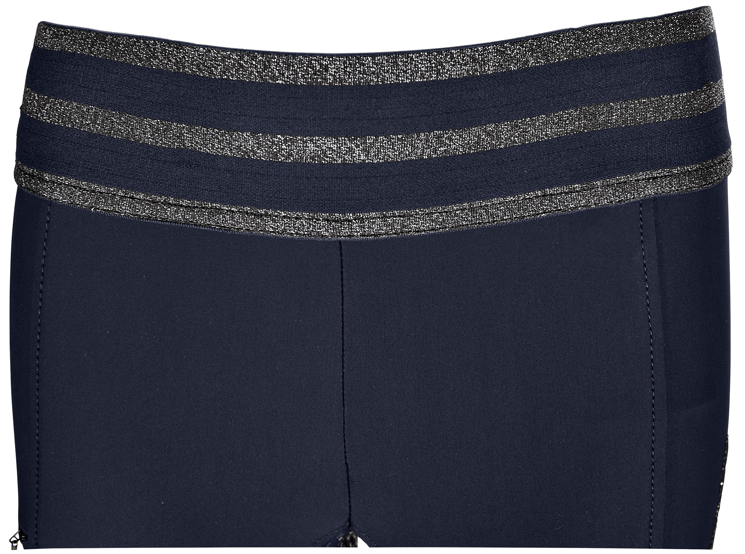 Ridtights PIKEUR Ida nightblue närbild linning