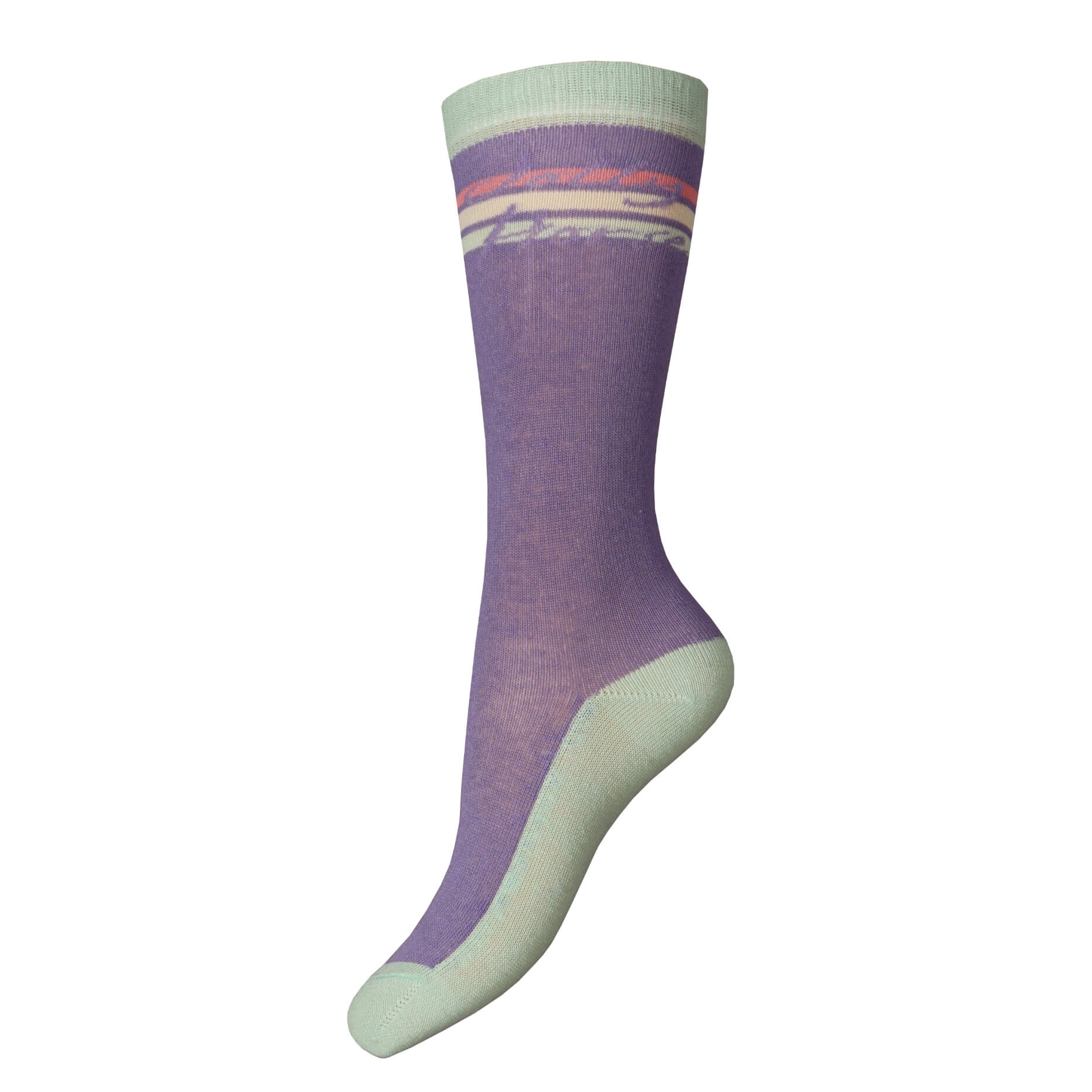Ridstrumpa Jolly lila pastell