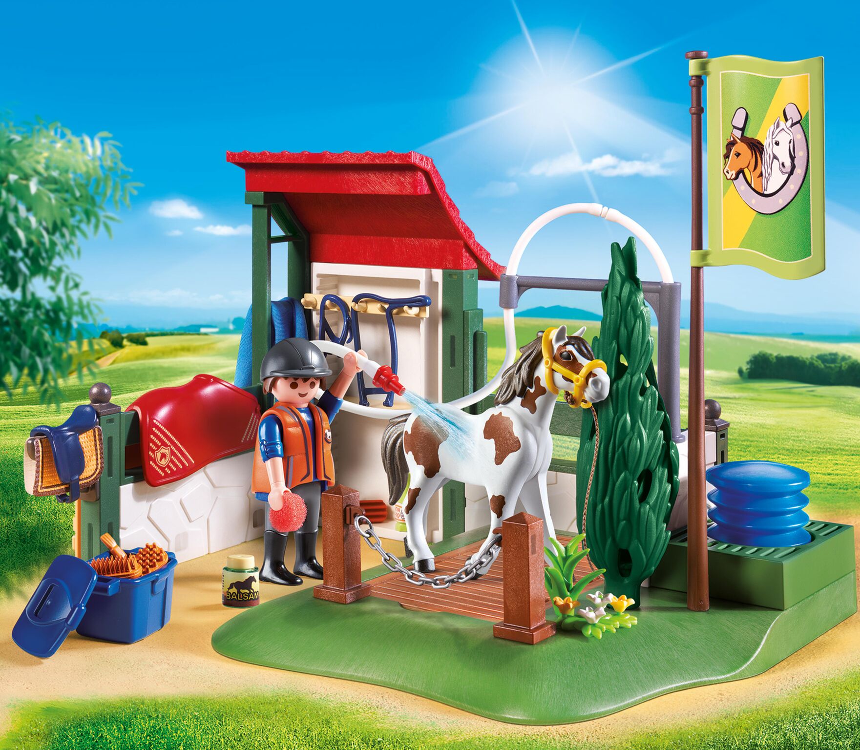 Playmobil Hästdusch - 3