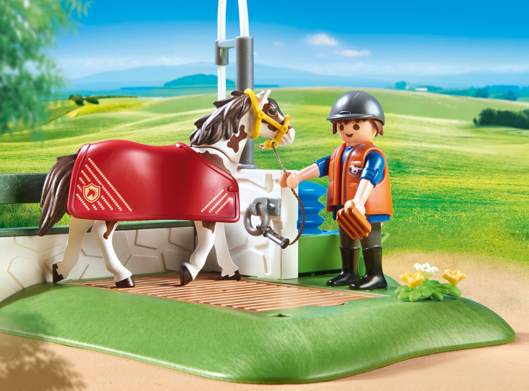 Playmobil Hästdusch