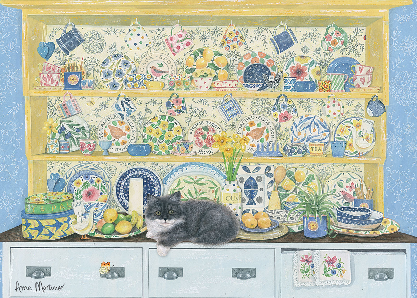 JIGSAW 1000 PIECE RECTANGULAR - MARIE CURIE - HOME SWEET HOME