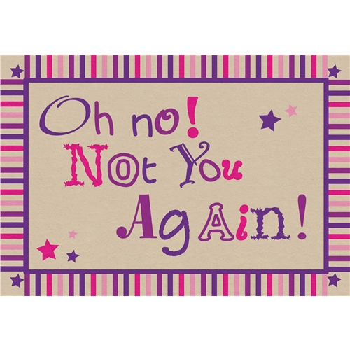 COIR MAT - OH NO...!