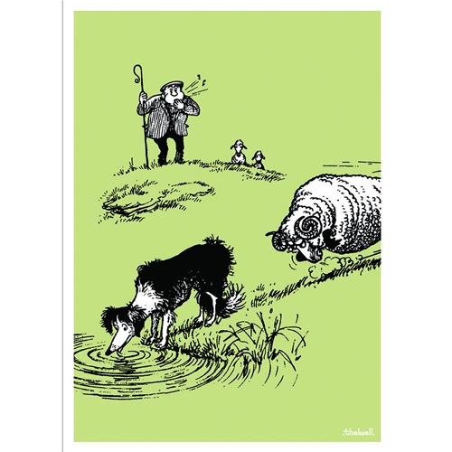 THELWELL BLANK CARD - LOOK OUT